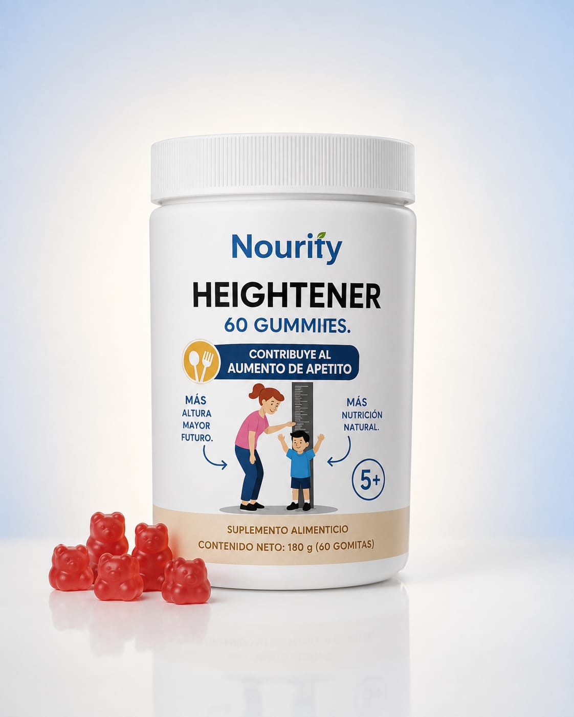 Gomitas Heightener Crecimiento + Envio Gratis
